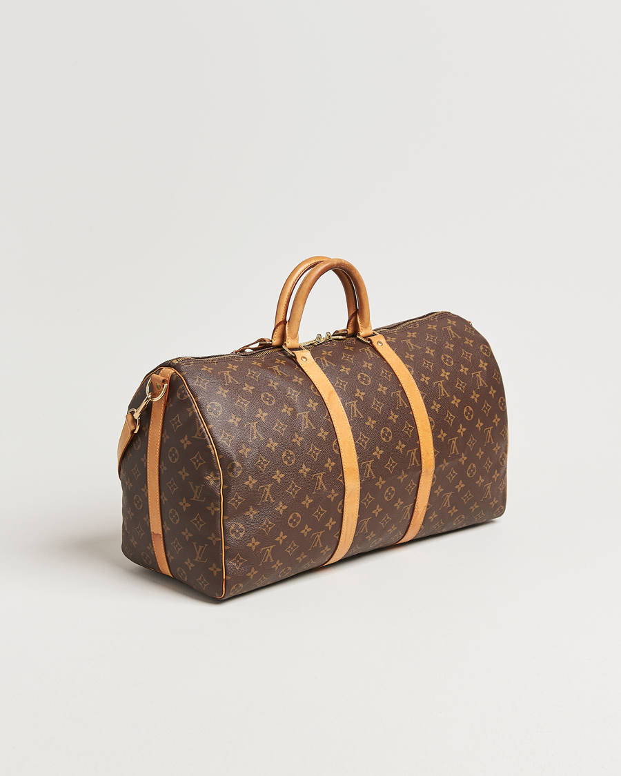 Mies | Louis Vuitton Pre-Owned Keepall Bandoulière 50 Monogram | Louis Vuitton Pre-Owned | Keepall Bandoulière 50 Monogram