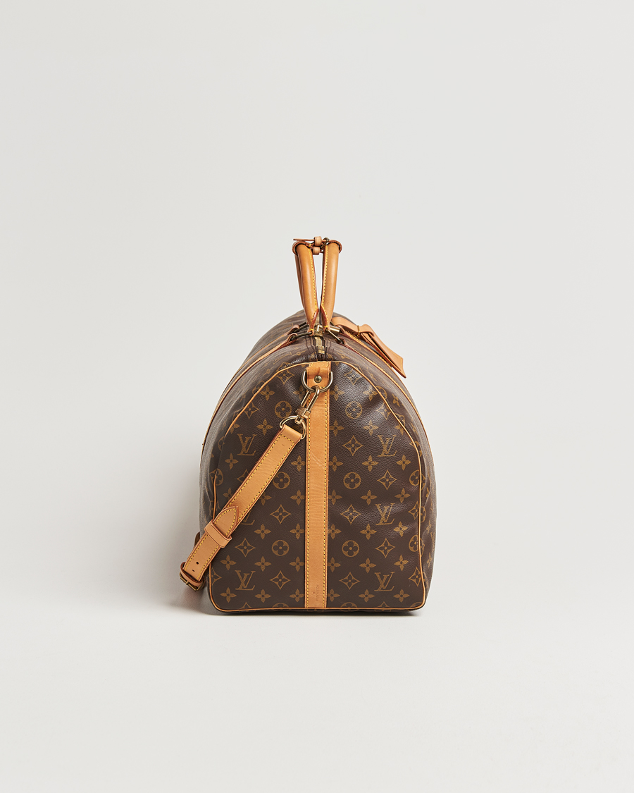Mies | Louis Vuitton Pre-Owned Keepall Bandoulière 55 Monogram | Louis Vuitton Pre-Owned | Keepall Bandoulière 55 Monogram