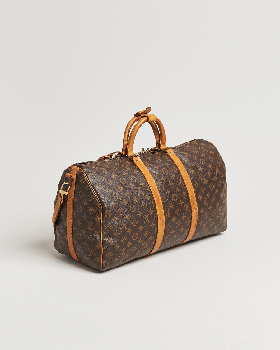 Mies | Louis Vuitton Pre-Owned Keepall Bandoulière 50 Monogram | Louis Vuitton Pre-Owned | Keepall Bandoulière 50 Monogram