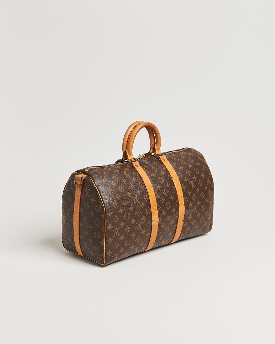 Mies | Louis Vuitton Pre-Owned Keepall Bandoulière 45 Monogram | Louis Vuitton Pre-Owned | Keepall Bandoulière 45 Monogram