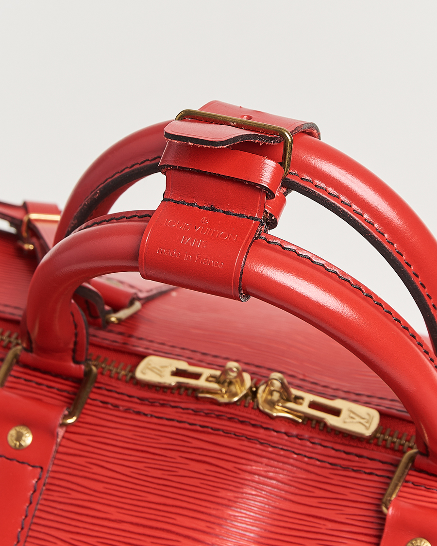 Mies | Louis Vuitton Pre-Owned Keepall 50 Epi Leather Bag Red | Louis Vuitton Pre-Owned | Keepall 50 Epi Leather Bag Red