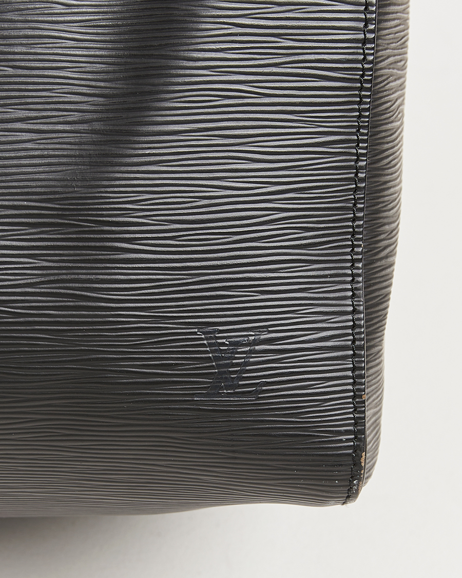 Mies | Louis Vuitton Pre-Owned Keepall 55 Epi Leather Bag Black | Louis Vuitton Pre-Owned | Keepall 55 Epi Leather Bag Black