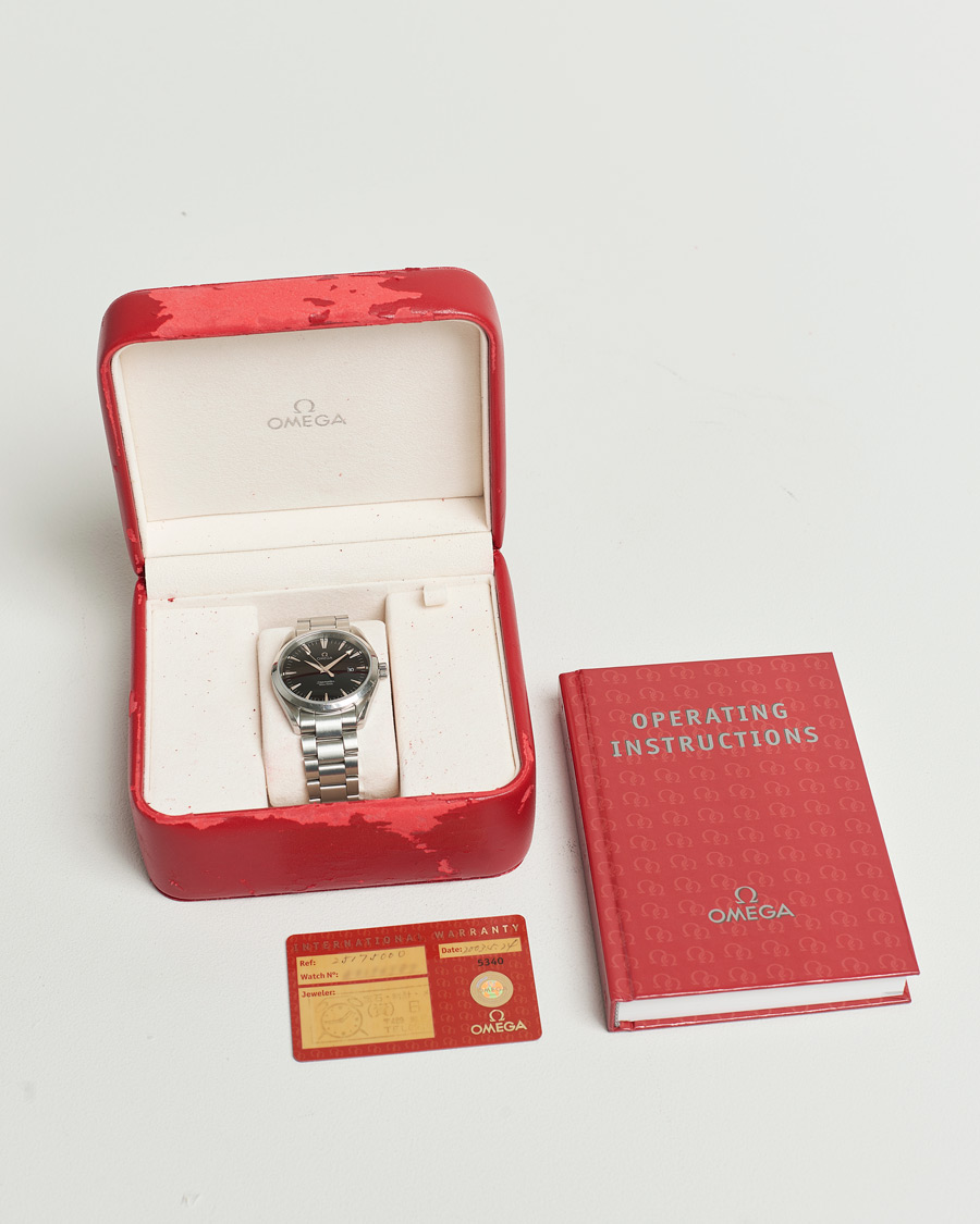 Mies | Omega Pre-Owned Seamaster Aqua Terra | Omega Pre-Owned | Seamaster Aqua Terra