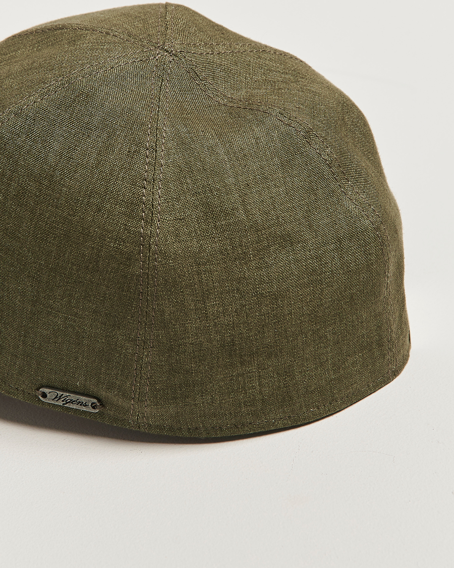 Mies | Päähineet | Wigéns | Baseball Linen Cap Olive