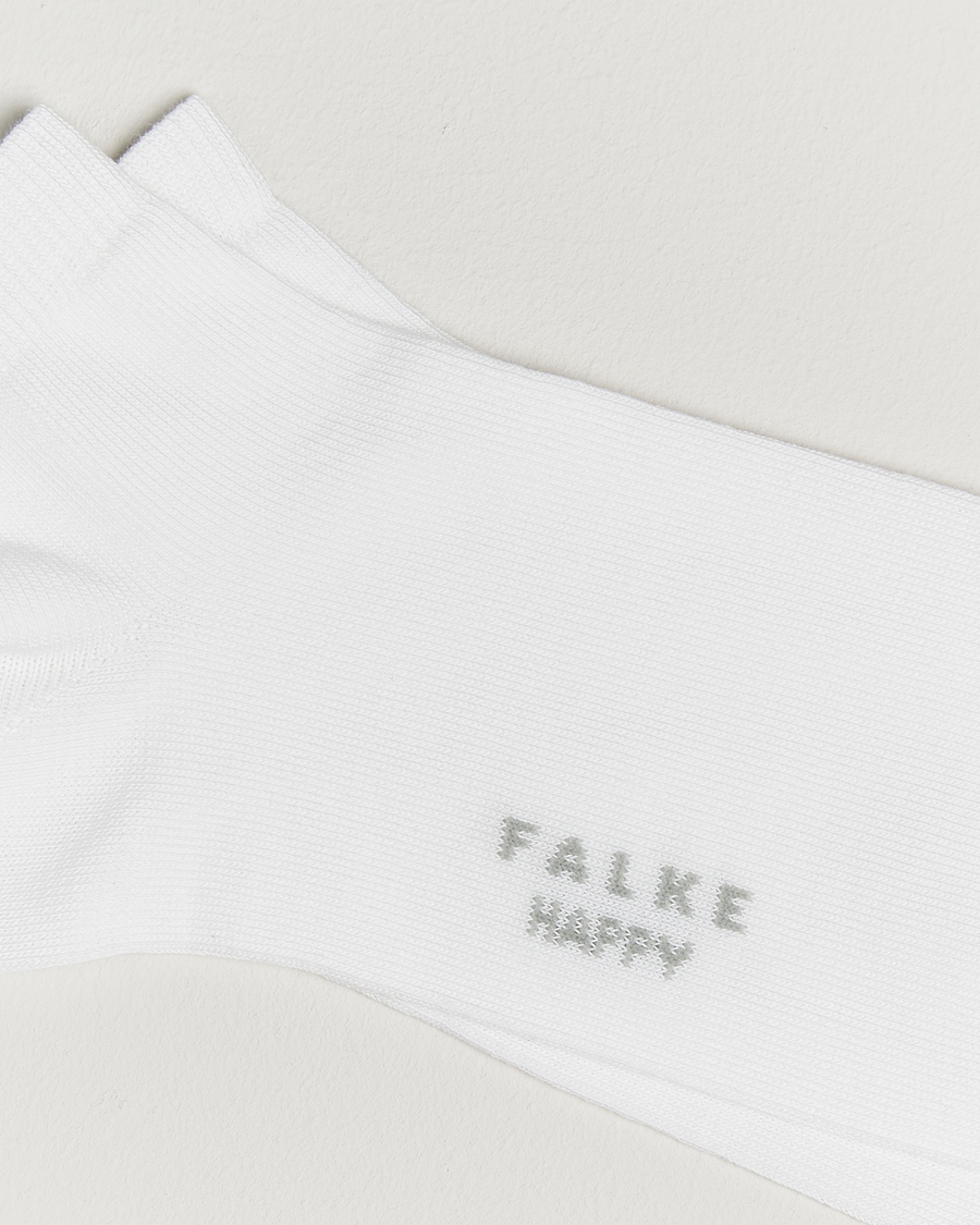 Mies | Alusvaatteet | Falke | Happy 2-Pack Cotton Sneaker Socks White