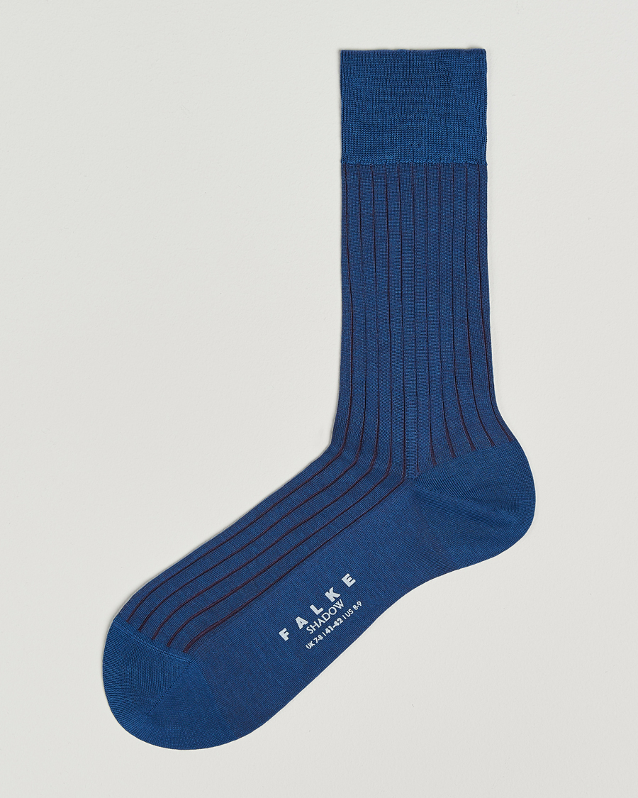 Mies | Alusvaatteet | Falke | Shadow Stripe Sock Sapphire