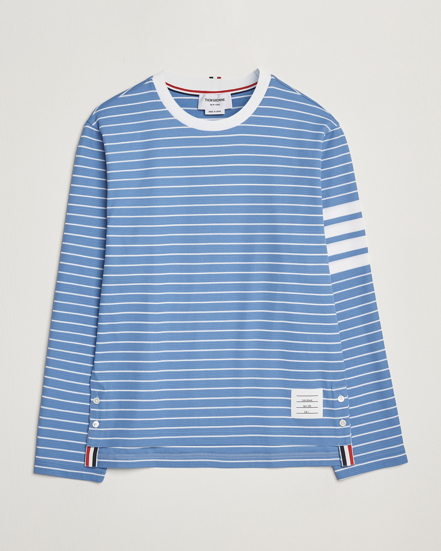 Mies | T-paidat | Thom Browne | Long Sleeve T-Shirt Blue/White