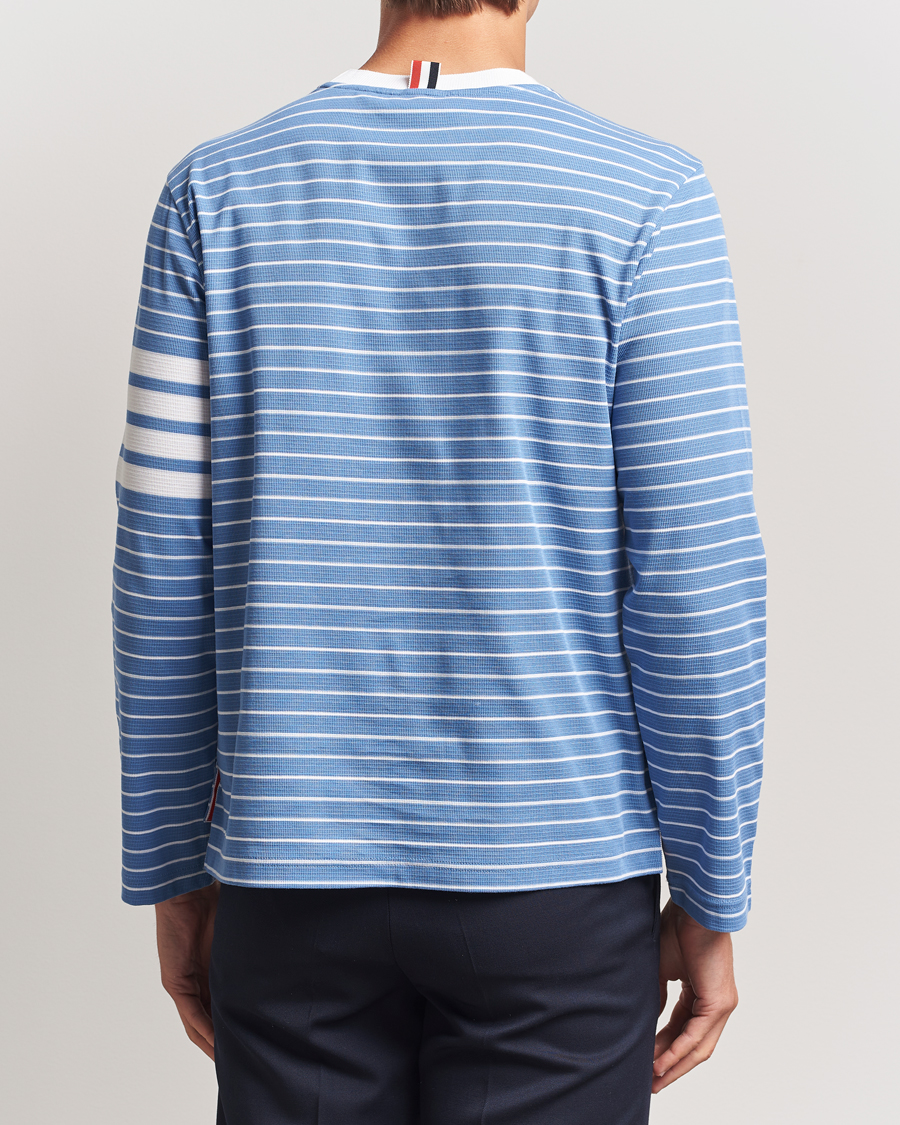 Mies | T-paidat | Thom Browne | Long Sleeve T-Shirt Blue/White