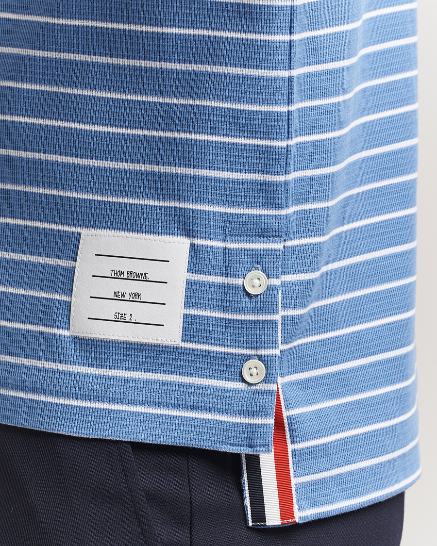 Mies | T-paidat | Thom Browne | Long Sleeve T-Shirt Blue/White