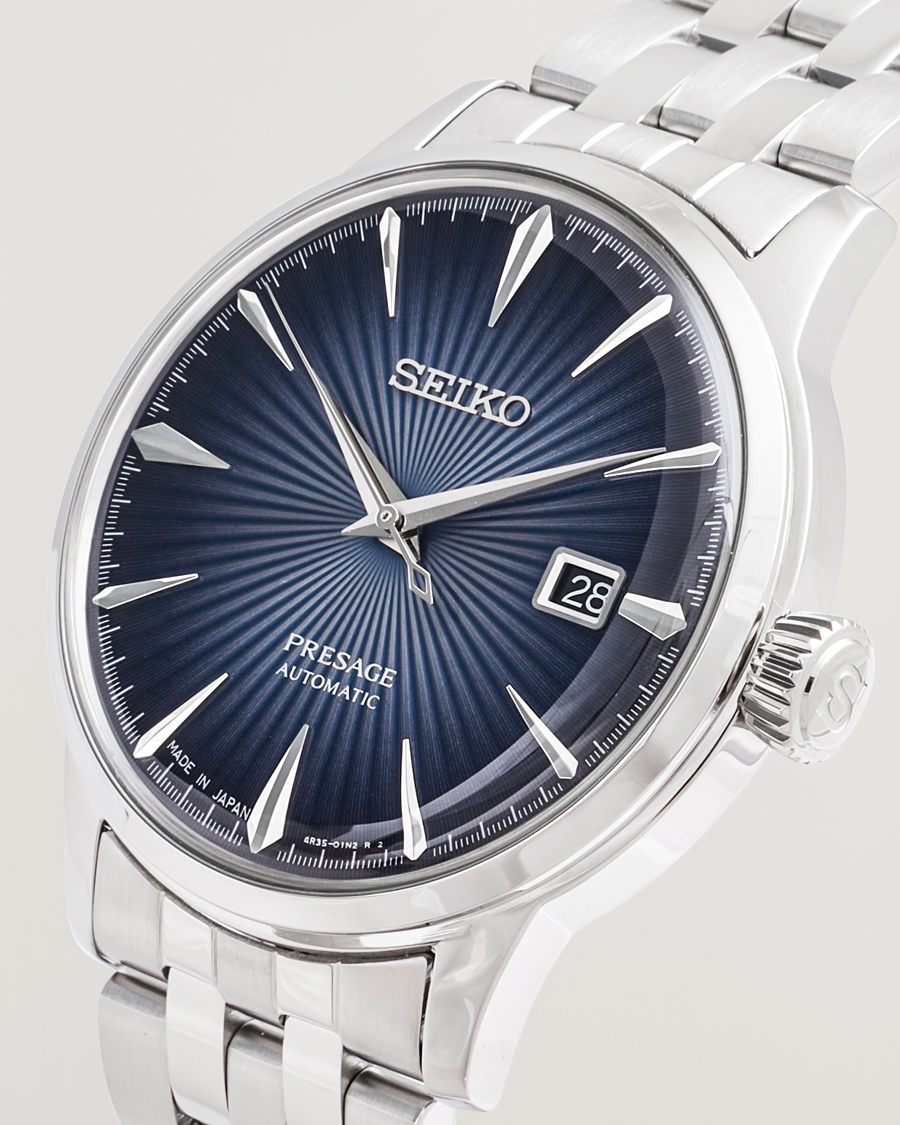 Mies | Seiko Presage Automatic Steel 41mm Blue Dial | Seiko | Presage Automatic Steel 41mm Blue Dial