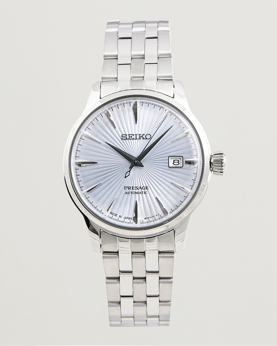 Mies | Seiko Presage Automatic Steel 41mm Light Blue Dial | Seiko | Presage Automatic Steel 41mm Light Blue Dial