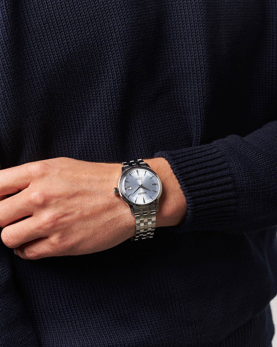 Mies | Seiko Presage Automatic Steel 41mm Light Blue Dial | Seiko | Presage Automatic Steel 41mm Light Blue Dial