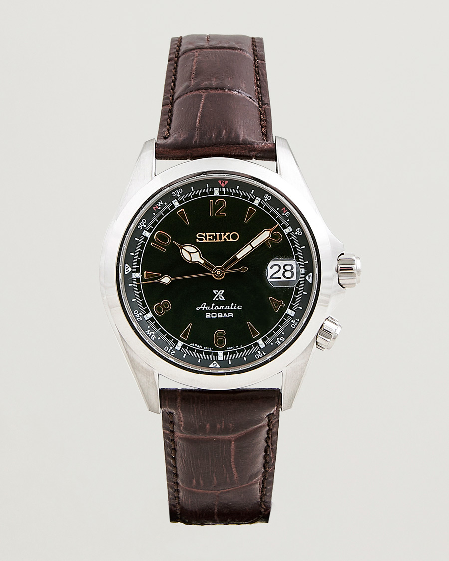 Mies | Seiko Prospex Automatic Leather 40mm Green Dial | Seiko | Prospex Automatic Leather 40mm Green Dial