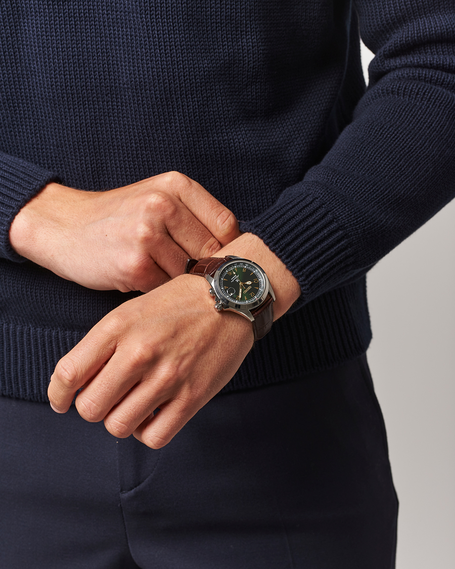 Mies | Seiko Prospex Automatic Leather 40mm Green Dial | Seiko | Prospex Automatic Leather 40mm Green Dial