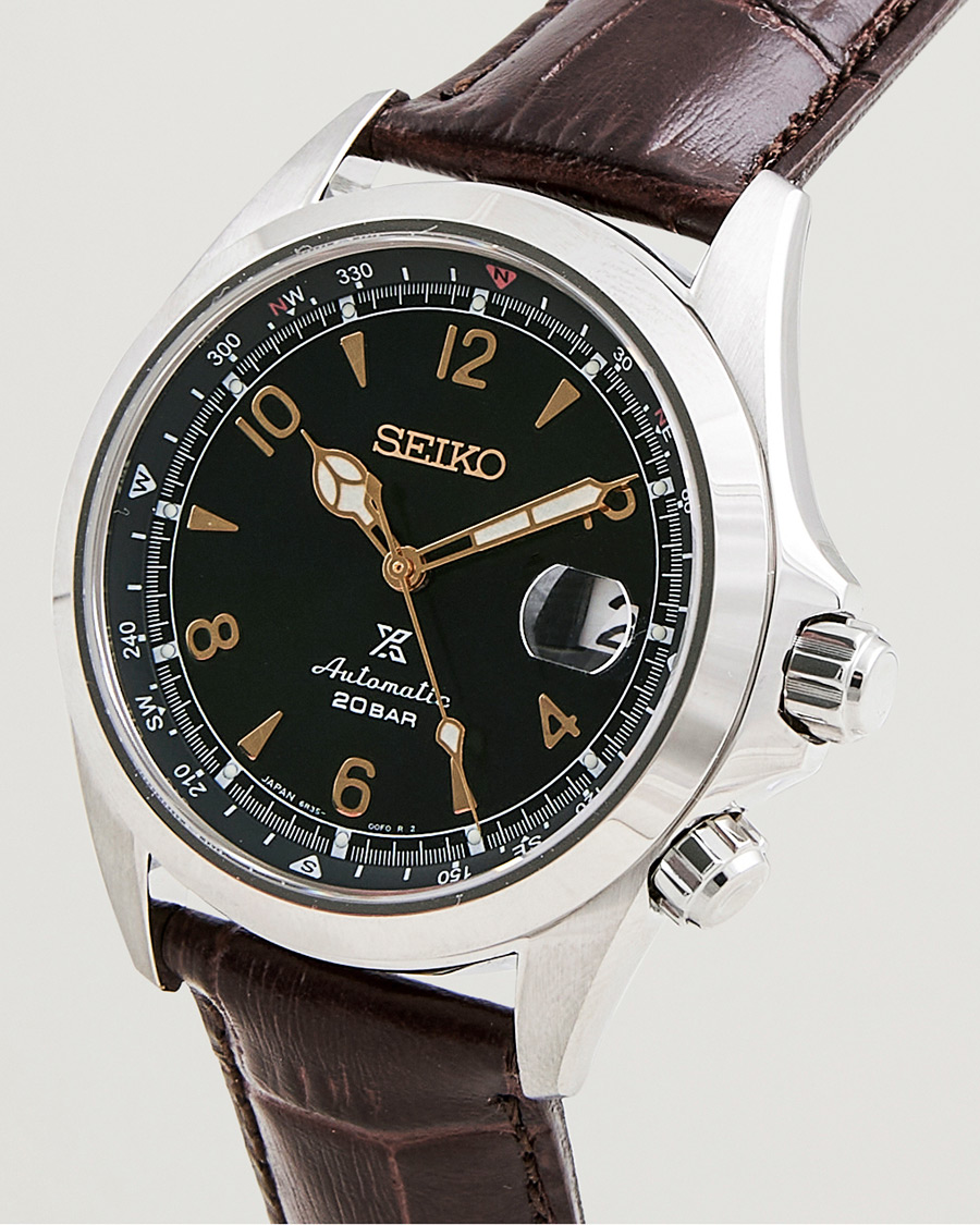 Mies | Seiko Prospex Automatic Leather 40mm Green Dial | Seiko | Prospex Automatic Leather 40mm Green Dial