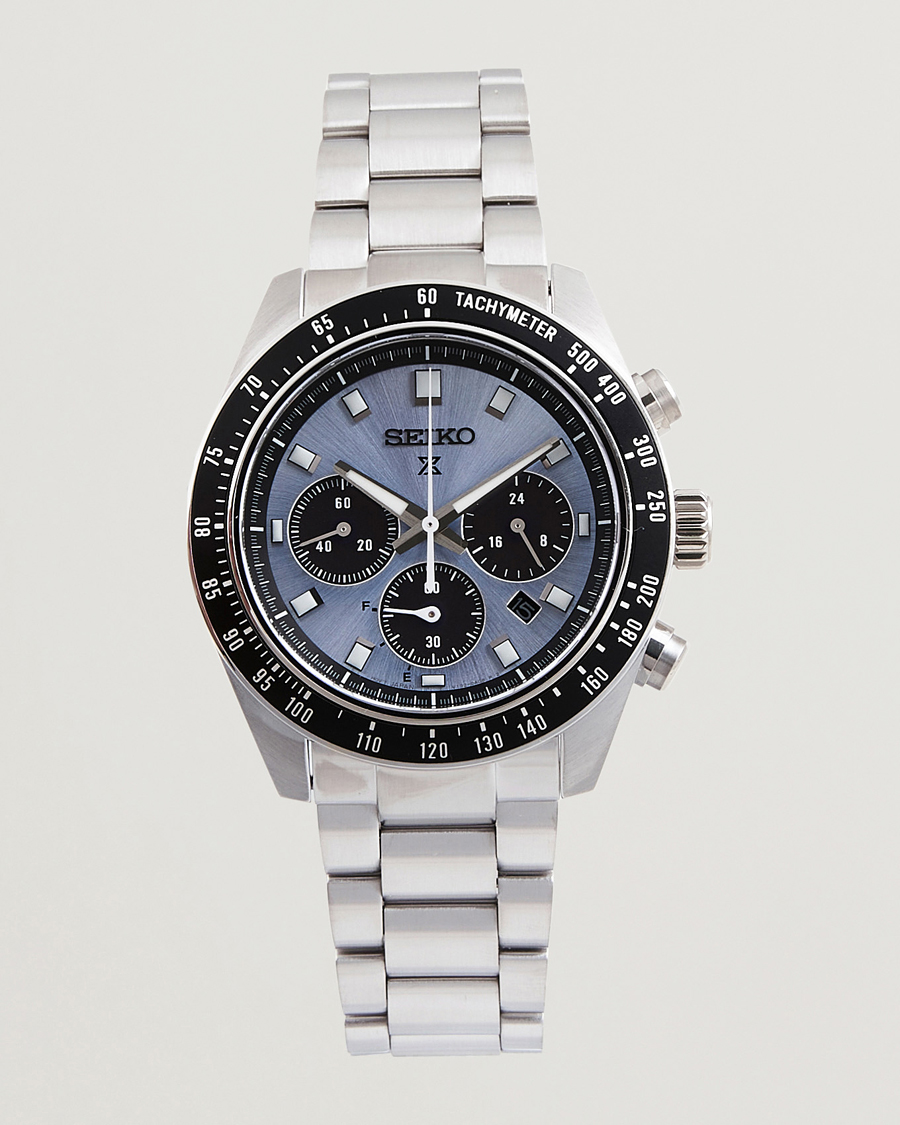 Mies | Seiko Prospex Chronograph Steel 41mm Blue Dial | Seiko | Prospex Chronograph Steel 41mm Blue Dial