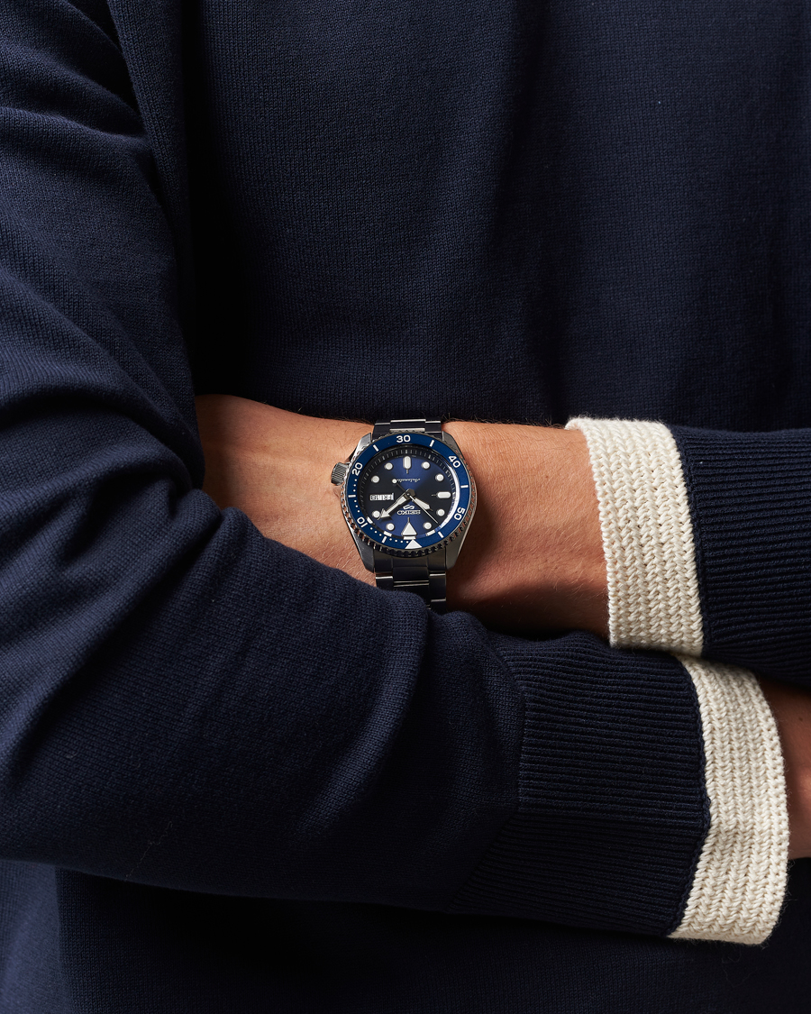 Mies | Seiko 5 Sports Automatic Diver Steel 43mm Blue Dial | Seiko | 5 Sports Automatic Diver Steel 43mm Blue Dial