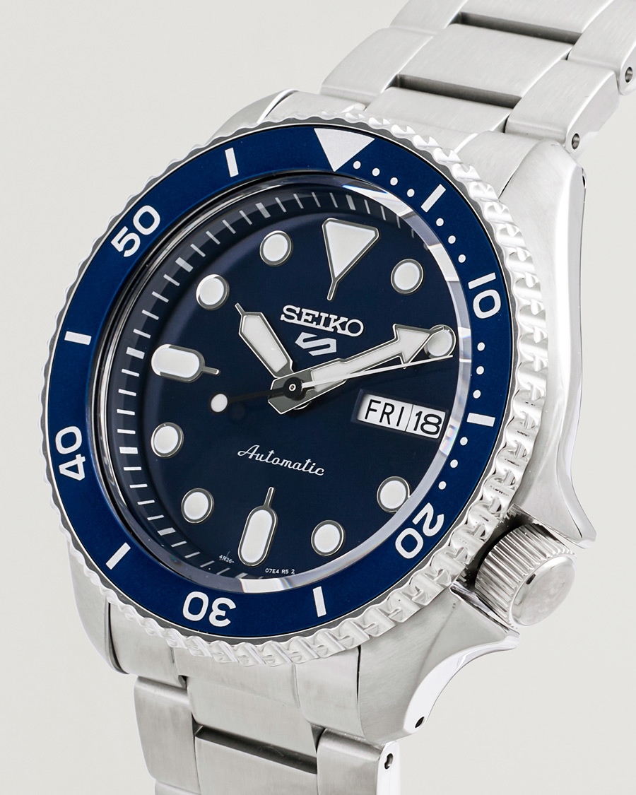 Mies | Seiko 5 Sports Automatic Diver Steel 43mm Blue Dial | Seiko | 5 Sports Automatic Diver Steel 43mm Blue Dial