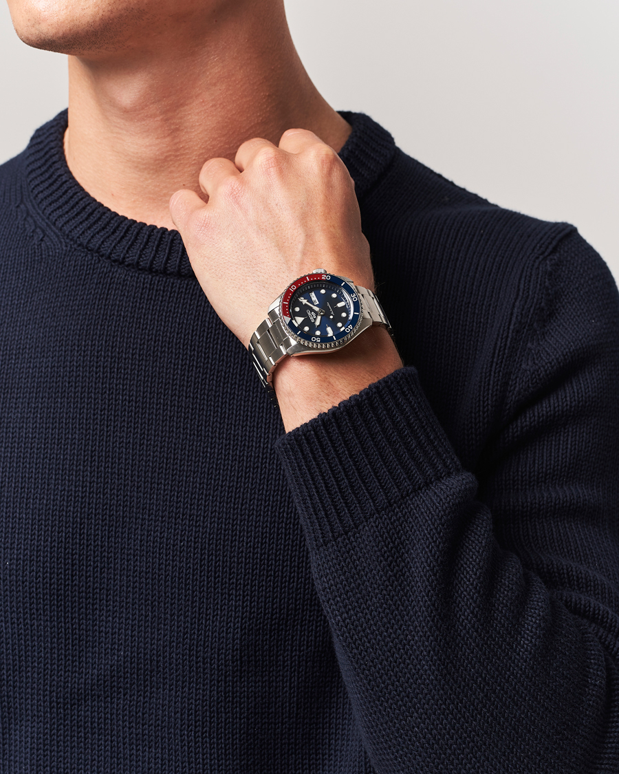 Mies | Seiko 5 Sports Automatic Diver Steel 43mm Blue Dial | Seiko | 5 Sports Automatic Diver Steel 43mm Blue Dial