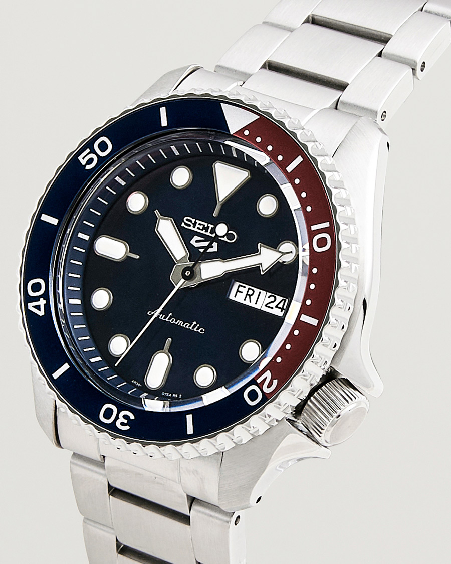 Mies | Seiko 5 Sports Automatic Diver Steel 43mm Blue Dial | Seiko | 5 Sports Automatic Diver Steel 43mm Blue Dial