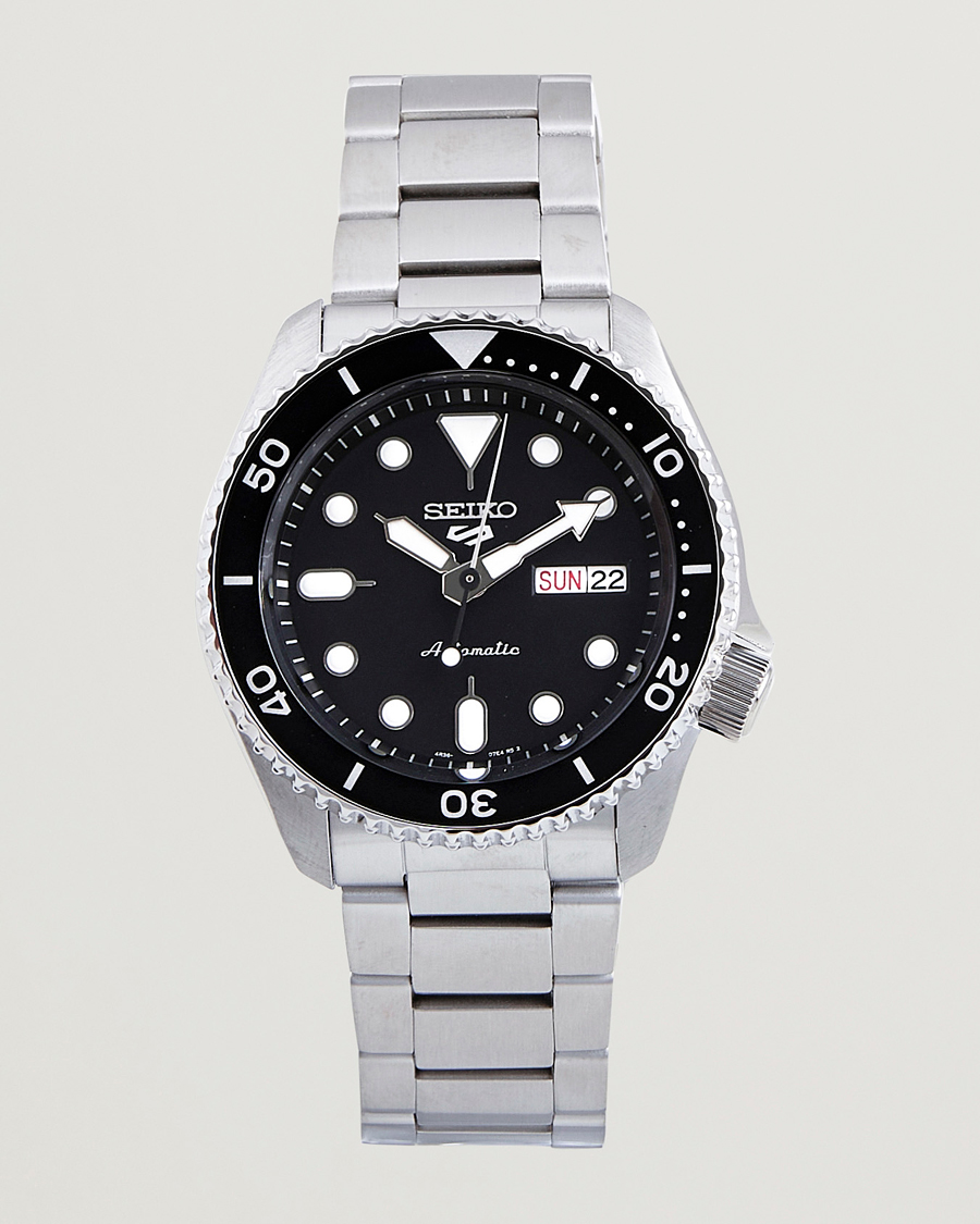 Mies | Seiko 5 Sports Automatic Diver Steel 43mm Black Dial | Seiko | 5 Sports Automatic Diver Steel 43mm Black Dial