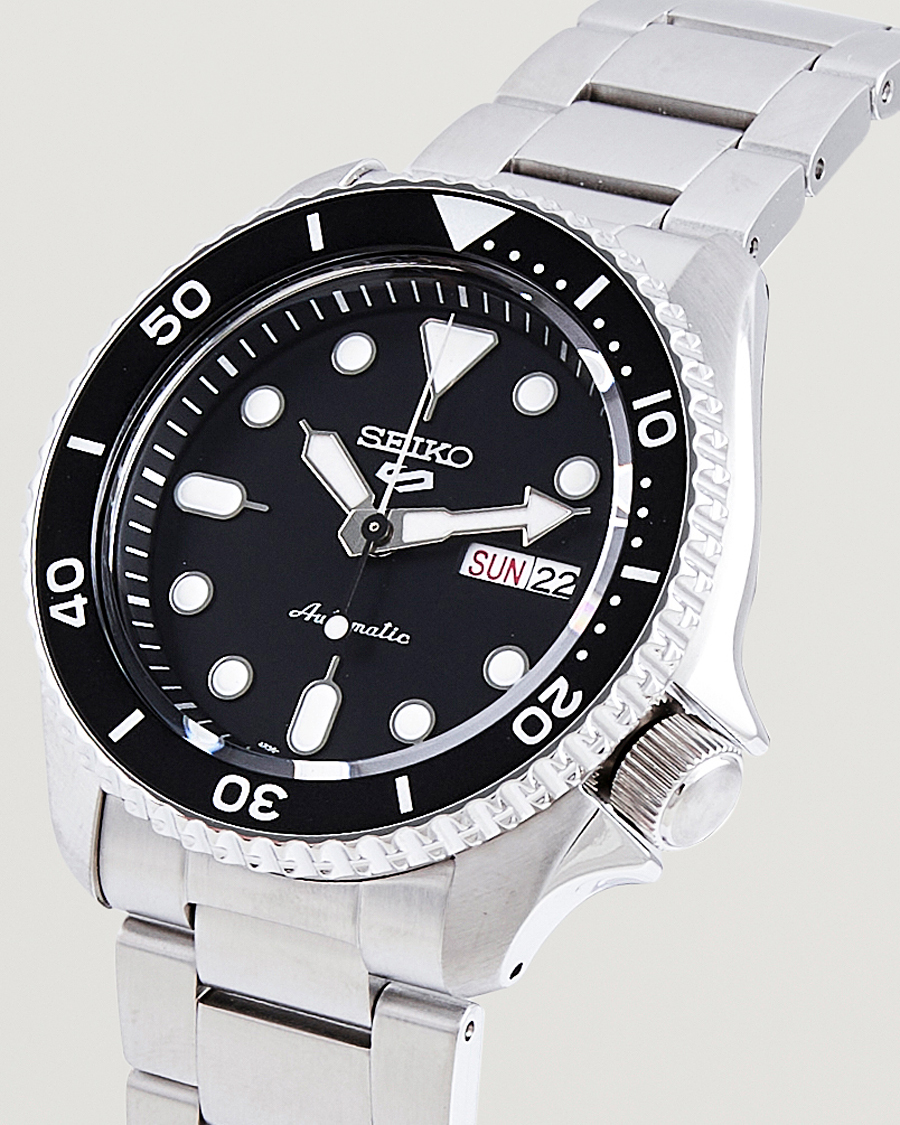 Mies | Seiko 5 Sports Automatic Diver Steel 43mm Black Dial | Seiko | 5 Sports Automatic Diver Steel 43mm Black Dial