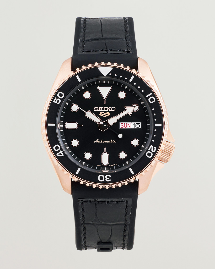 Mies | Seiko 5 Sports Automatic Diver Steel 43mm Black Dial | Seiko | 5 Sports Automatic Diver Steel 43mm Black Dial