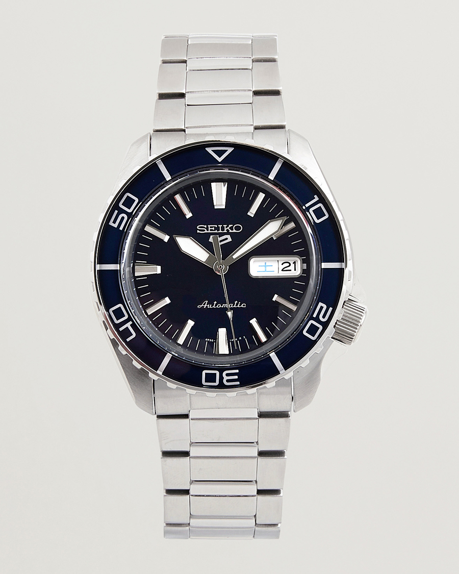Mies | Seiko 5 Sports Automatic Diver Steel 42mm Blue Dial | Seiko | 5 Sports Automatic Diver Steel 42mm Blue Dial