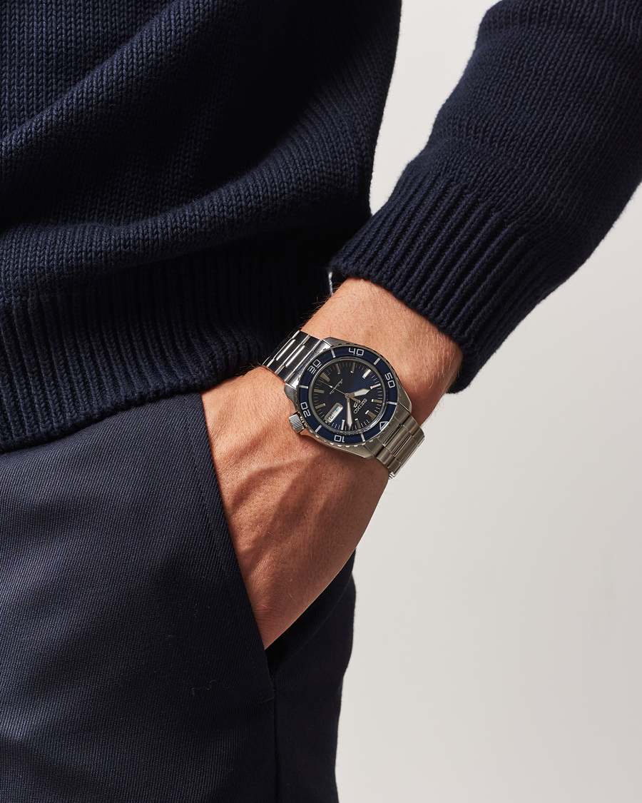 Mies | Seiko 5 Sports Automatic Diver Steel 42mm Blue Dial | Seiko | 5 Sports Automatic Diver Steel 42mm Blue Dial
