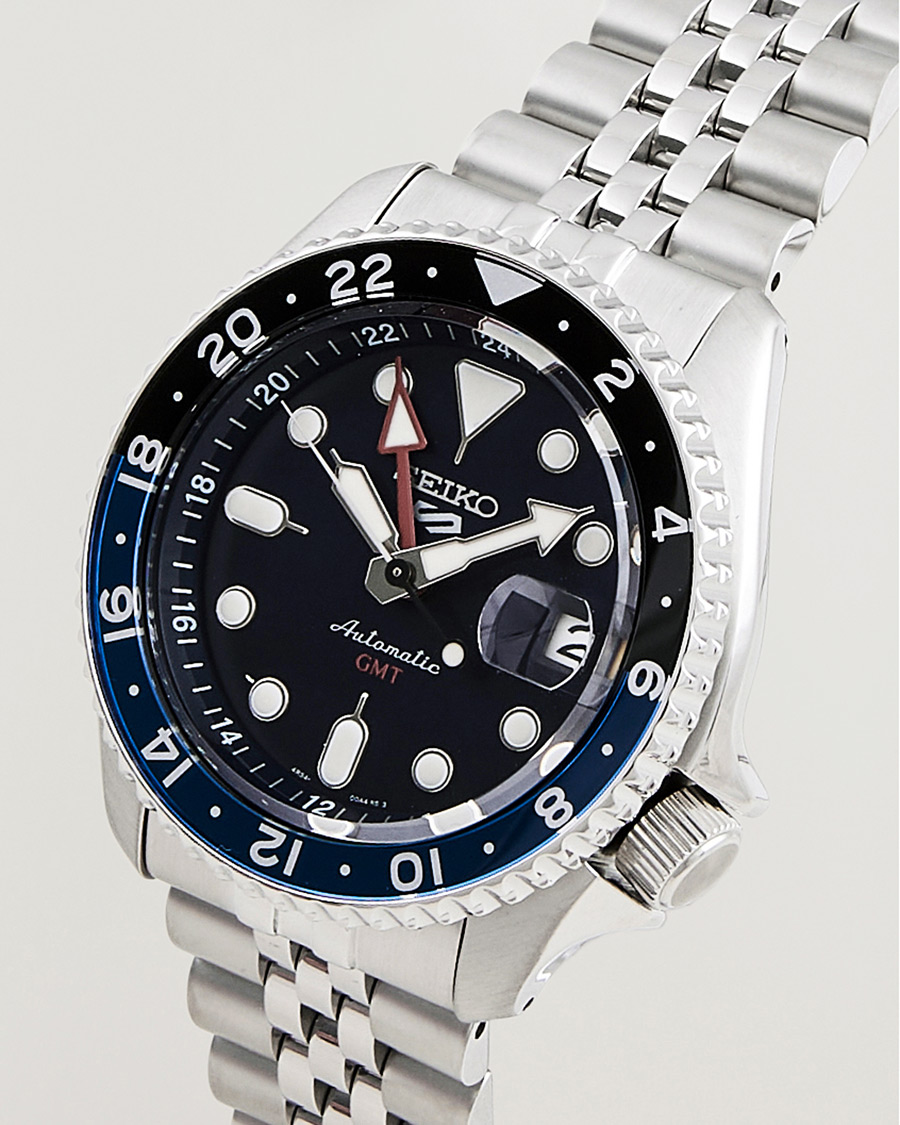 Mies | Seiko 5 Sports Automatic GMT Diver Steel 42mm Blue Dial | Seiko | 5 Sports Automatic GMT Diver Steel 42mm Blue Dial
