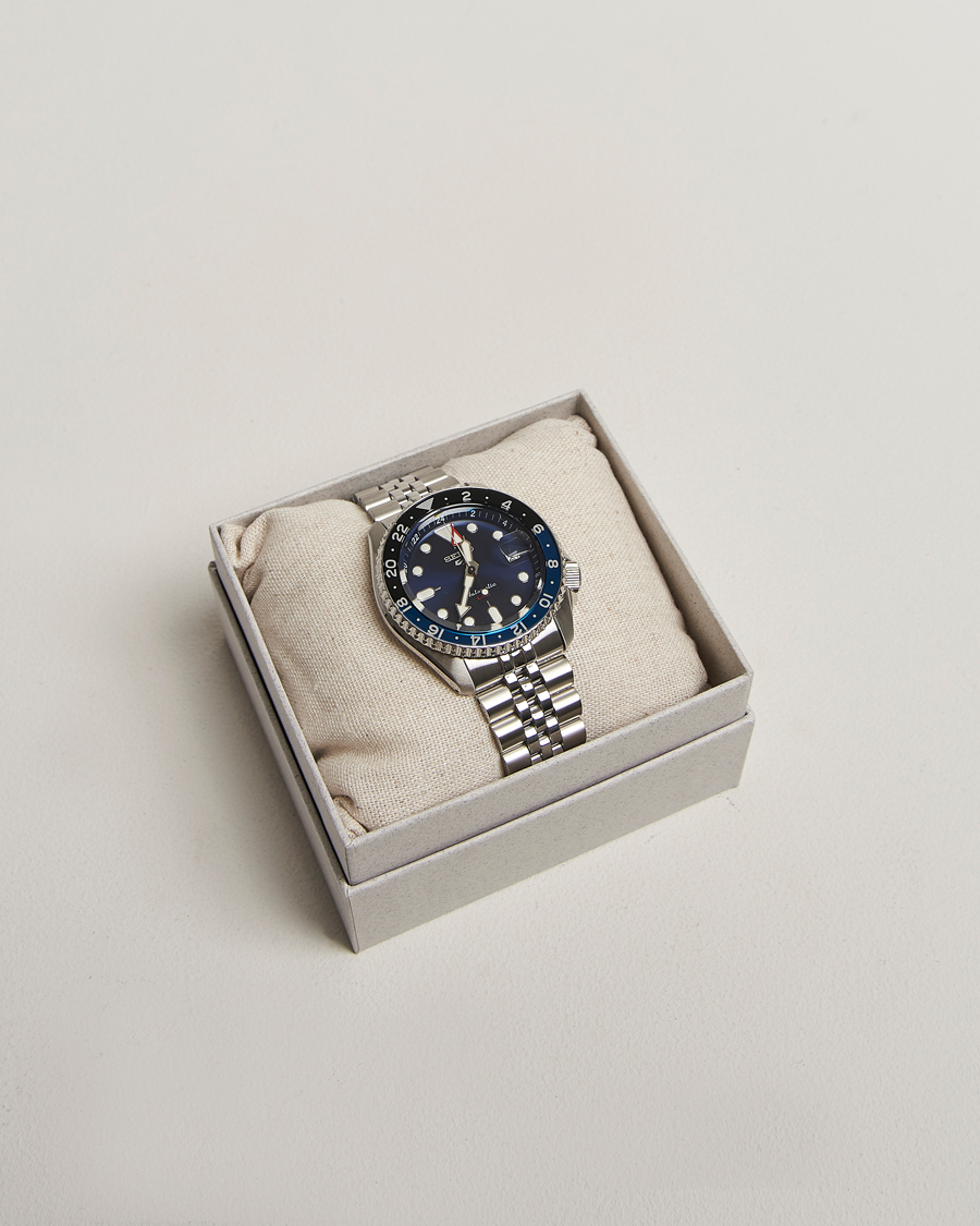 Mies | Seiko 5 Sports Automatic GMT Diver Steel 42mm Blue Dial | Seiko | 5 Sports Automatic GMT Diver Steel 42mm Blue Dial