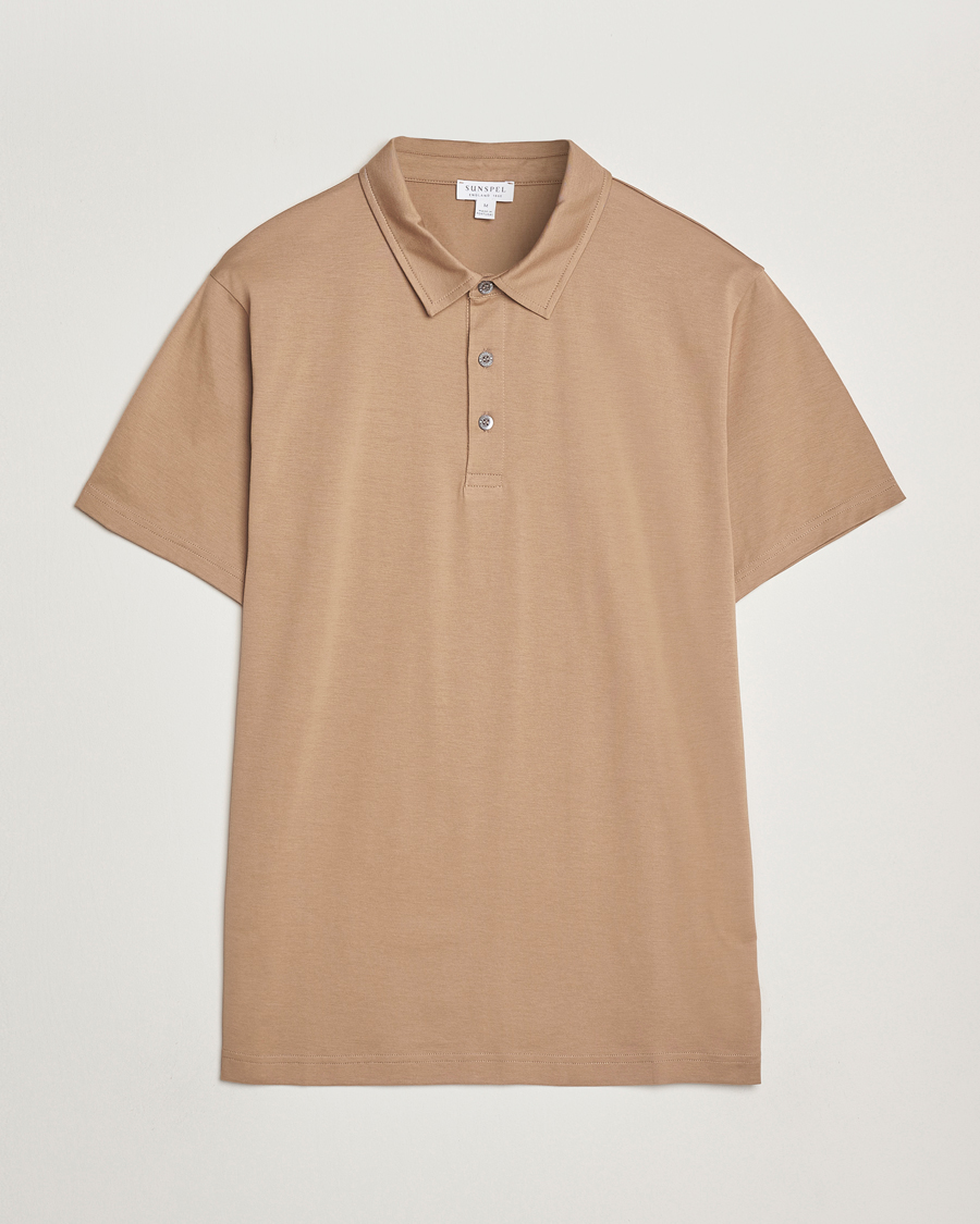 Mies | Pikeet | Sunspel | Cotton Jersey Polo Dune