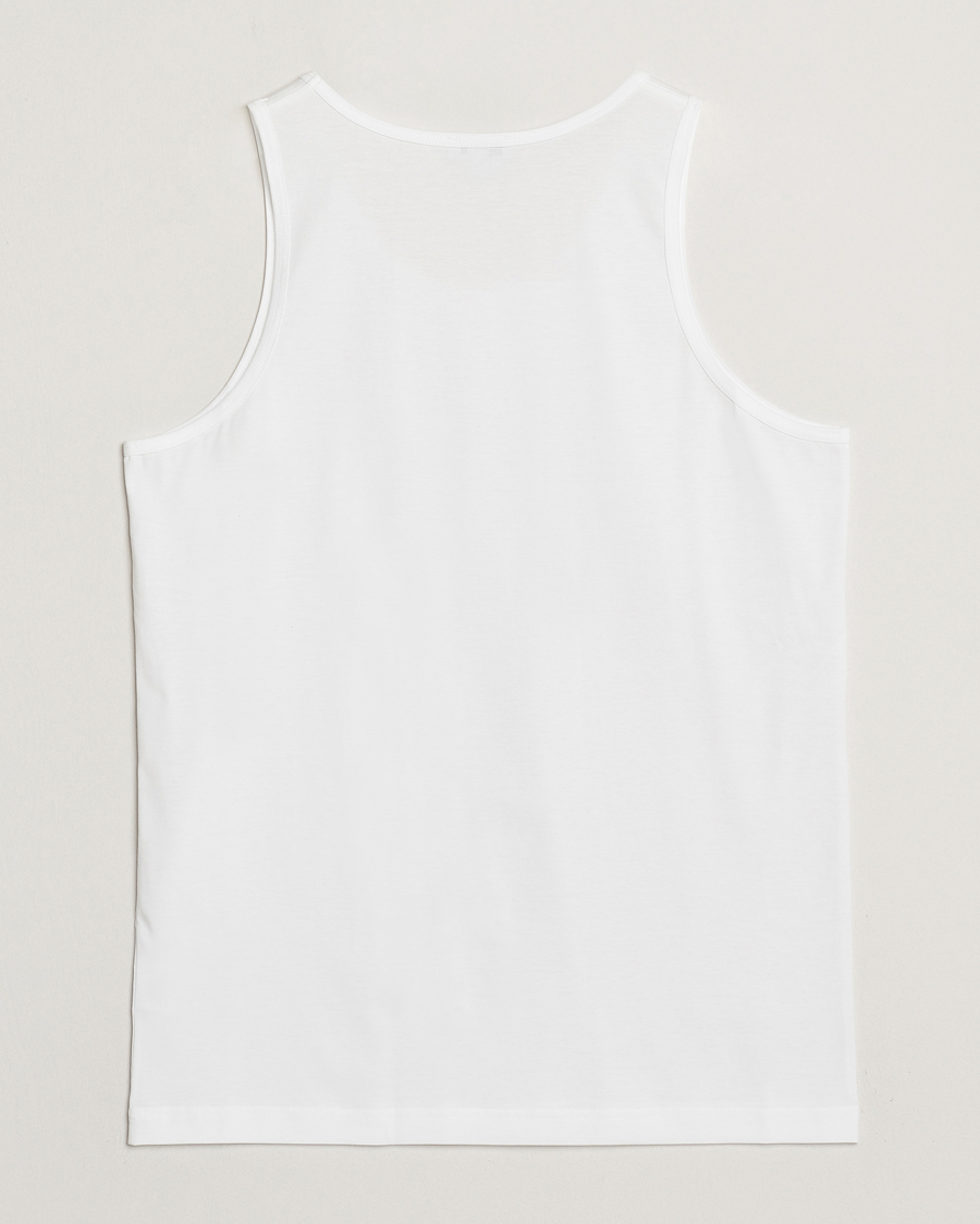 Mies | T-paidat | Sunspel | Superfine Cotton Underwear Vest White