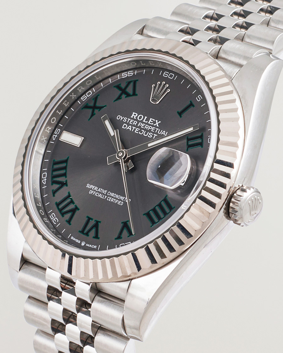 Mies | Rolex Pre-Owned Datejust 41mm Wimbledon | Rolex Pre-Owned | Datejust 41mm Wimbledon