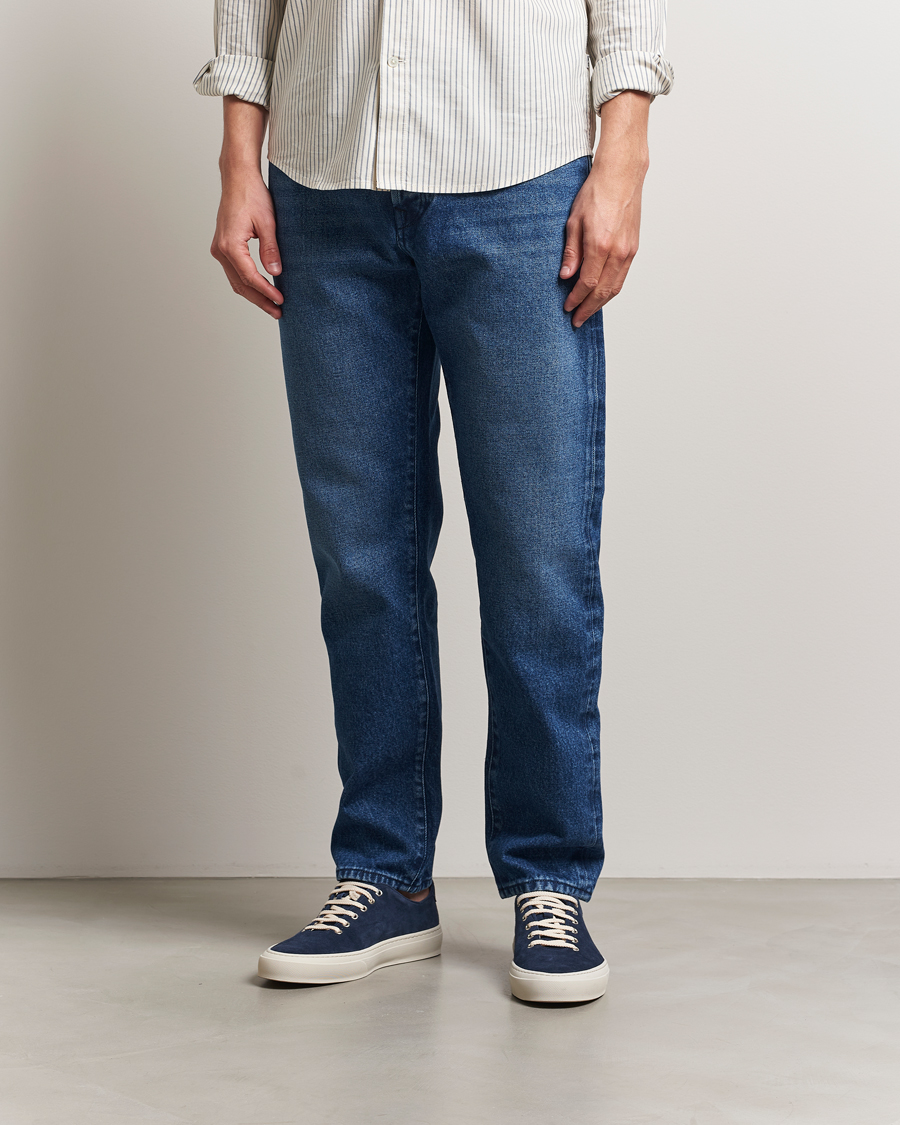 Mies | Farkut | Incotex | 5-Pocket Stretch Denim Dark Wash