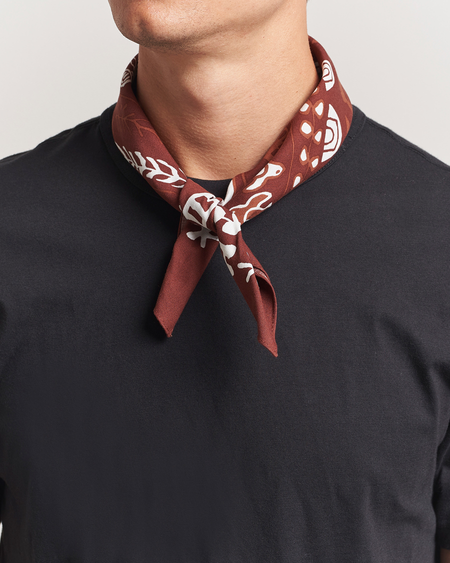 Mies | Snow Peak OG Cotton Nordic Bandana Bordeaux | Snow Peak | OG Cotton Nordic Bandana Bordeaux
