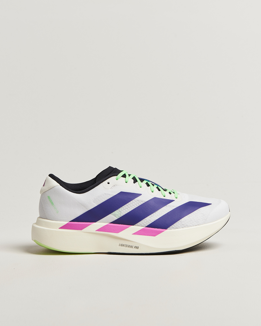 Mies | Juoksukengät | adidas Performance | Adizero Evo SL Running Sneaker White/Purple