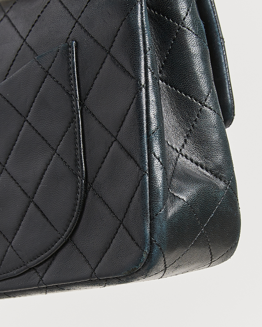 Mies | Chanel Pre-Owned Classic Double Flap Small Lambskin Black | Chanel Pre-Owned | Classic Double Flap Small Lambskin Black