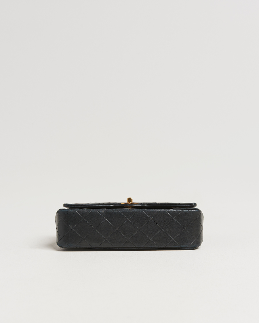 Mies | Chanel Pre-Owned Classic Double Flap Small Lambskin Black | Chanel Pre-Owned | Classic Double Flap Small Lambskin Black