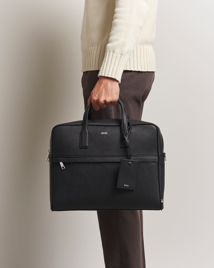 Mies | Laukut | BOSS BLACK | Zair Document Case Black