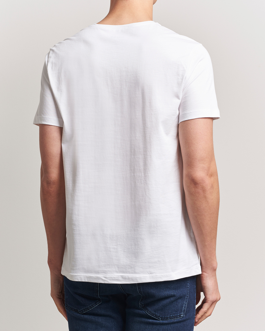 Mies | T-paidat | BOSS BLACK | 2-Pack Relaxed Fit V-Neck T-Shirt White
