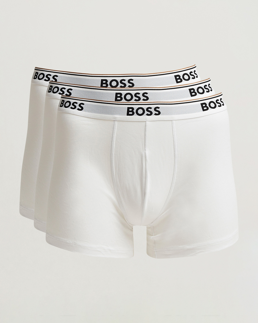 Mies | Alusvaatteet | BOSS BLACK | 3-Pack Boxer Brief White