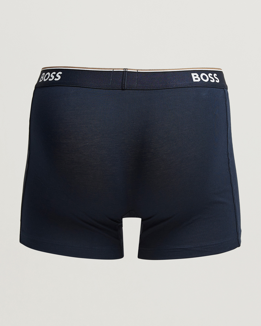 Mies | Alusvaatteet | BOSS BLACK | 3-Pack Boxer Brief Open Blue