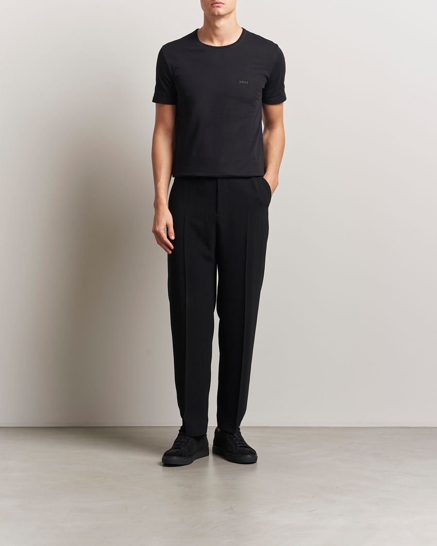 Mies | T-paidat | BOSS BLACK | 3-Pack Crew Neck T-Shirt Black/Blue/Grey