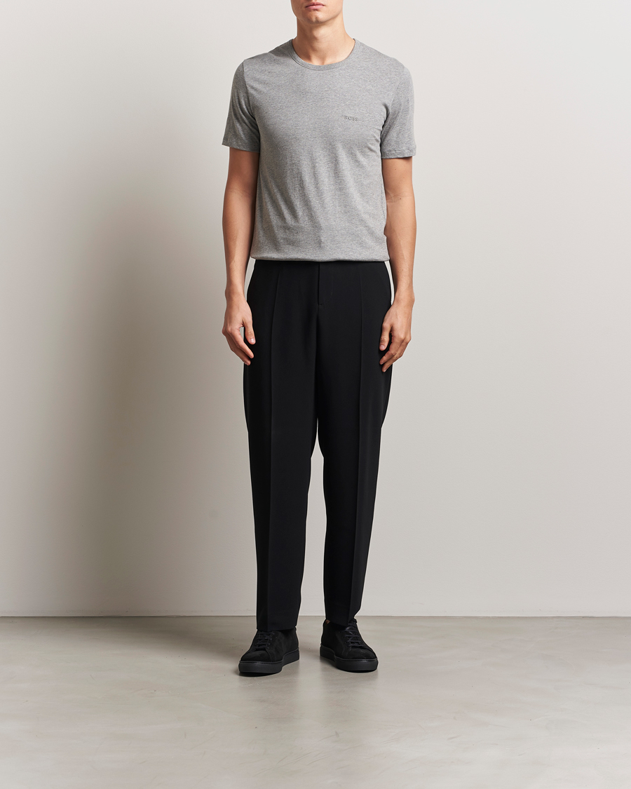 Mies | T-paidat | BOSS BLACK | 3-Pack Crew Neck T-Shirt White/Grey/Black
