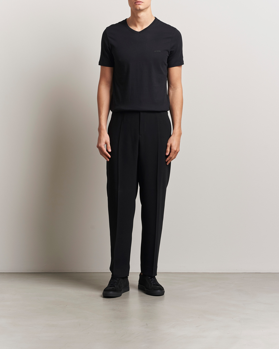 Mies | T-paidat | BOSS BLACK | 3-Pack V-Neck T-Shirt Black