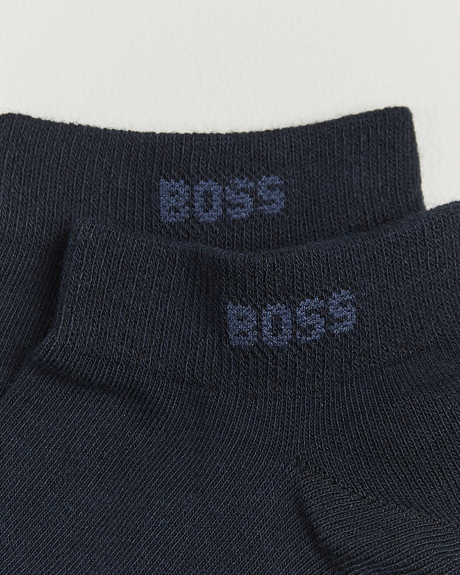 Mies | Alusvaatteet | BOSS BLACK | 2-Pack Sneaker Socks Dark Blue
