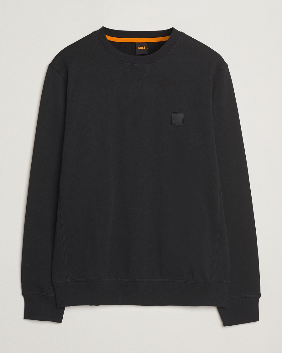 Mies | Puserot | BOSS ORANGE | Westart Logo Sweatshirt Black