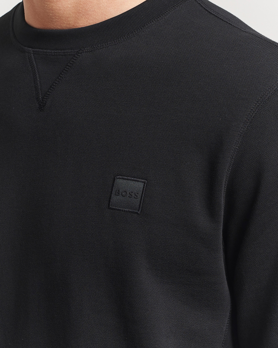 Mies | Puserot | BOSS ORANGE | Westart Logo Sweatshirt Black