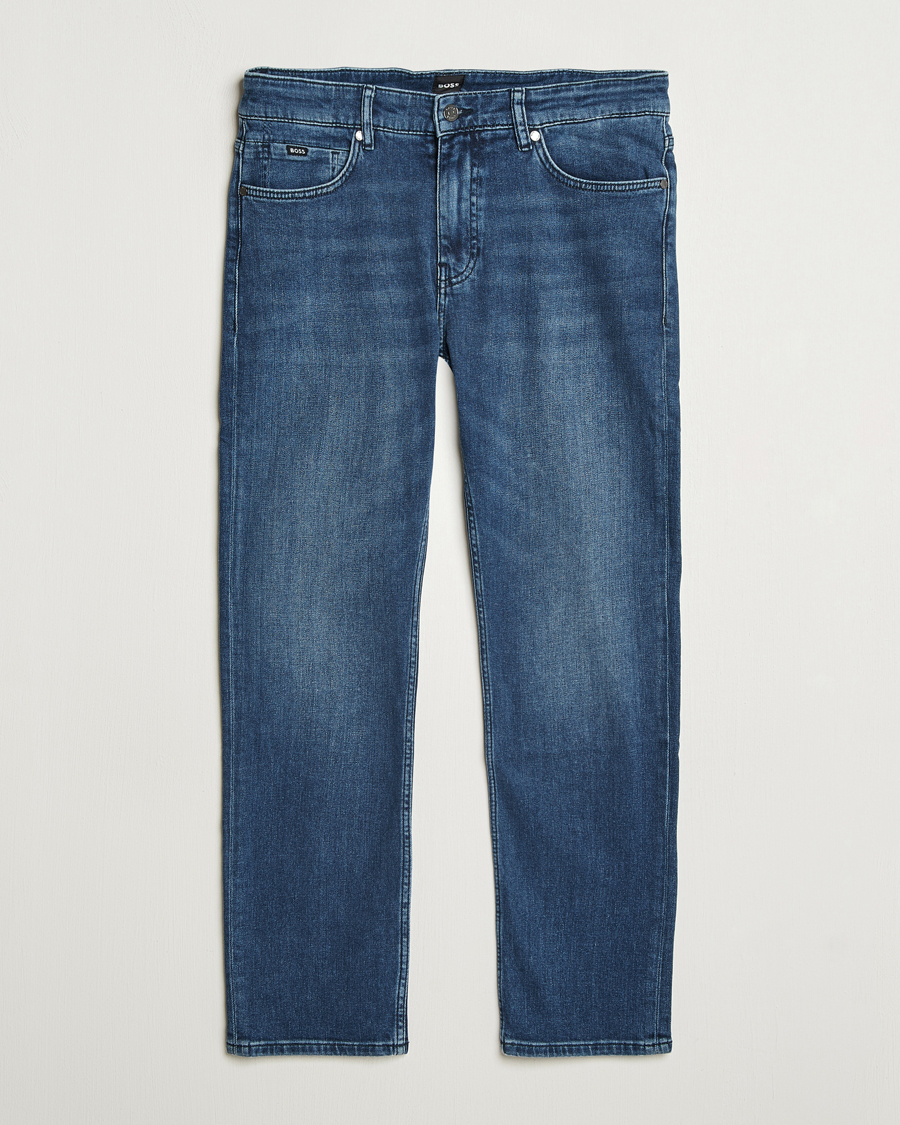 Mies | Housut | BOSS BLACK | Delaware Jeans Navy